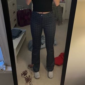 Plaid Work Pants